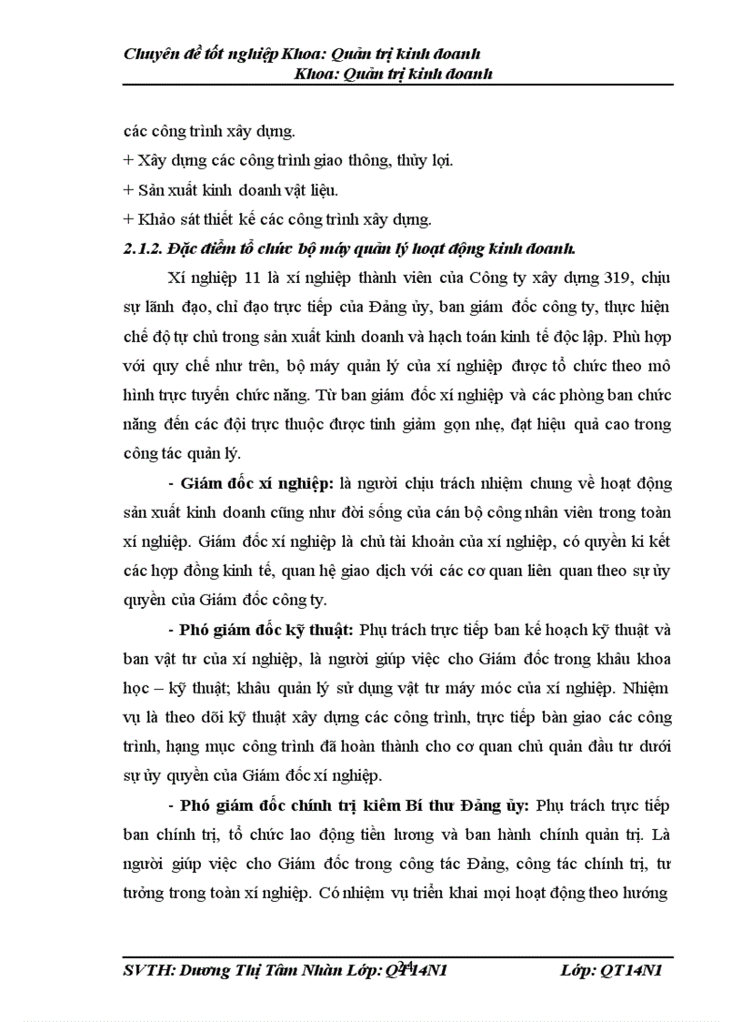 image for page Một số giải pháp nhằm nâng cao hiệu quả sử dụng nguồn nhân lực tại Xí nghiệp 11 Công ty xây dựng 319 Bộ Quốc Phòng 1