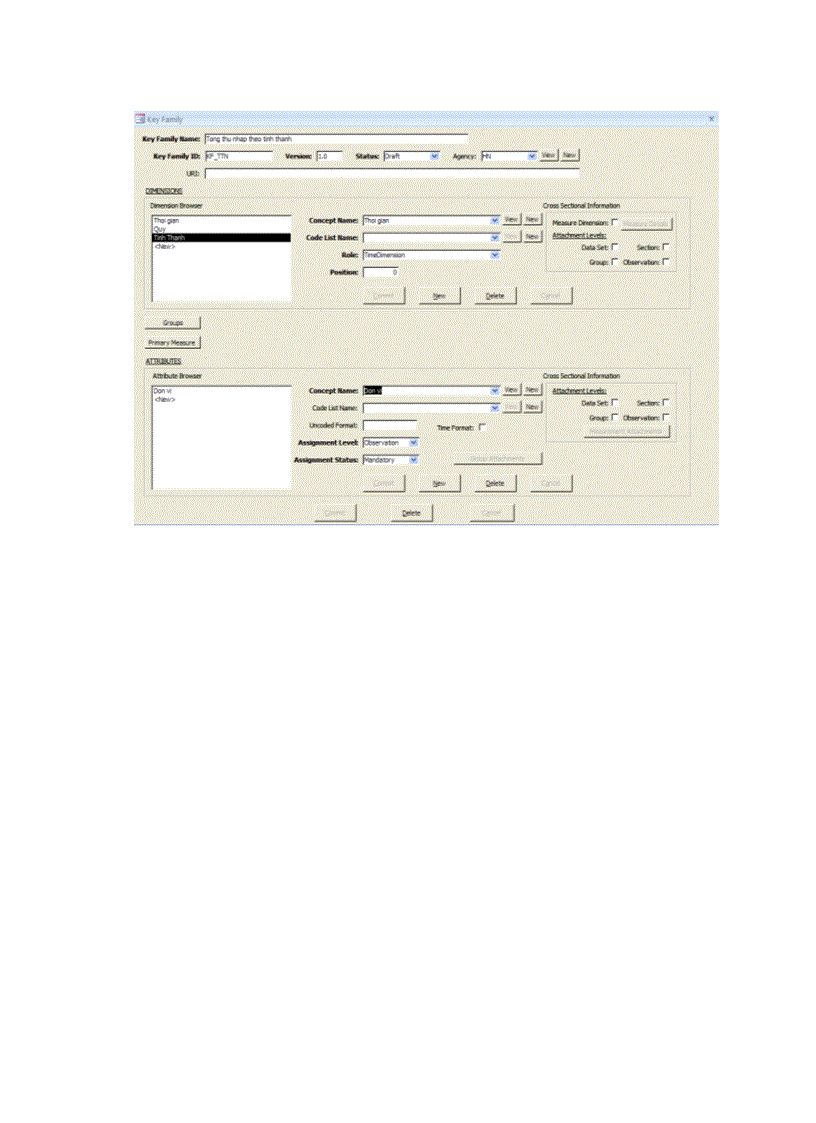image for page Key Family Database