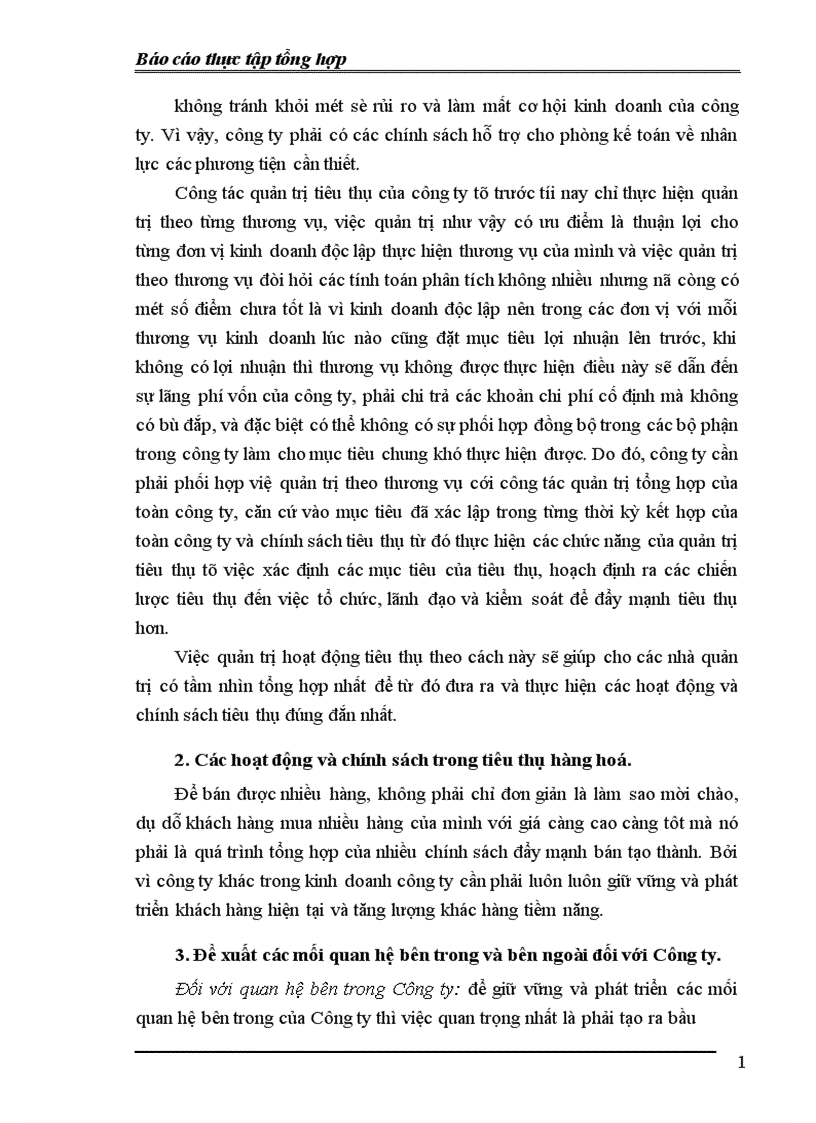 image for page Phân tích và đánh giá kết quả hoạt động kinh doanh của công ty và một số kiến nghị đề xuất