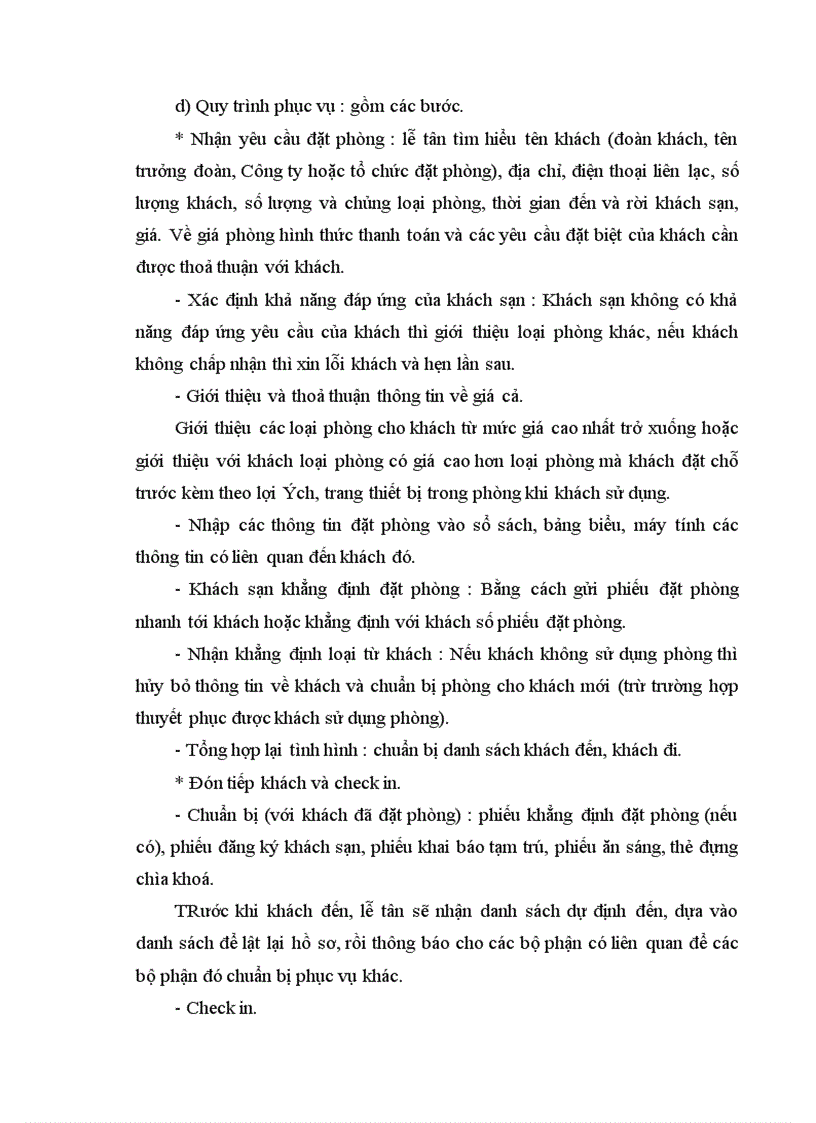 image for page Báo cáo thực tập tại khách sạn Dân Chủ 1