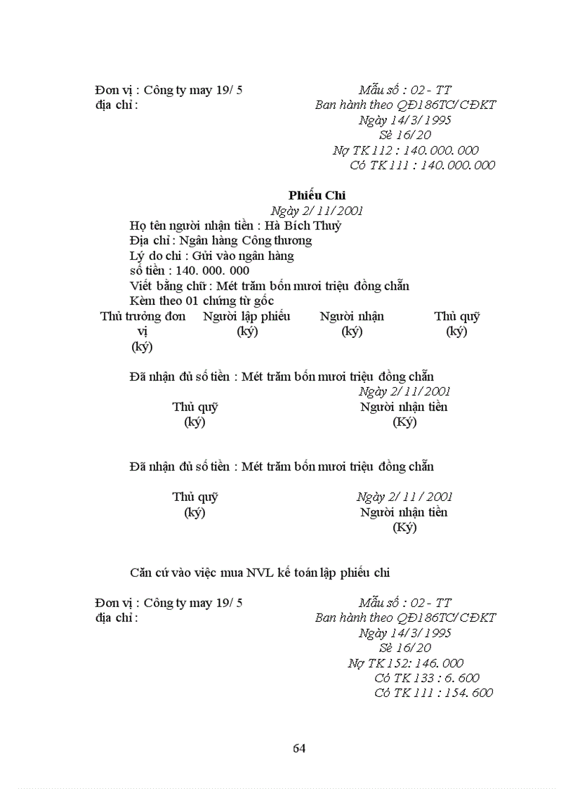 image for page Thực trạng công tác hạch toán kế toán tại công ty may 19 5 bộ công an 1