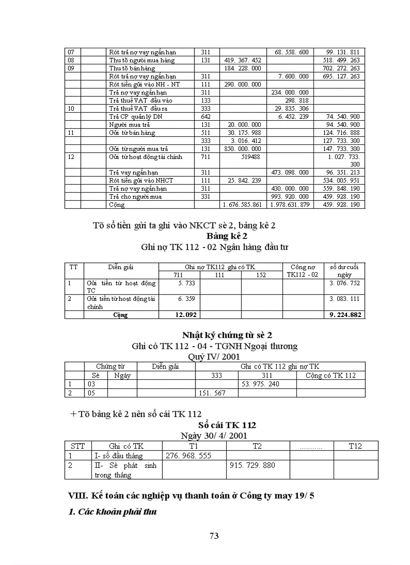 image for page Thực trạng công tác hạch toán kế toán tại công ty may 19 5 bộ công an 1