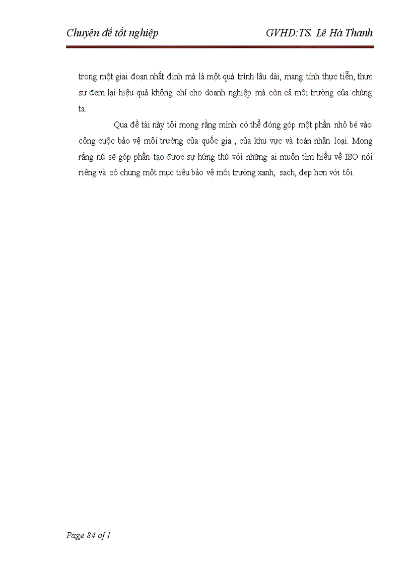 image for page Cơ hội và khả năng áp dụng ISO 14001 tại các doanh nghiệp Việt Nam Trường hợp xí nghiệp X61 Sơn Tây Hà Nội 1