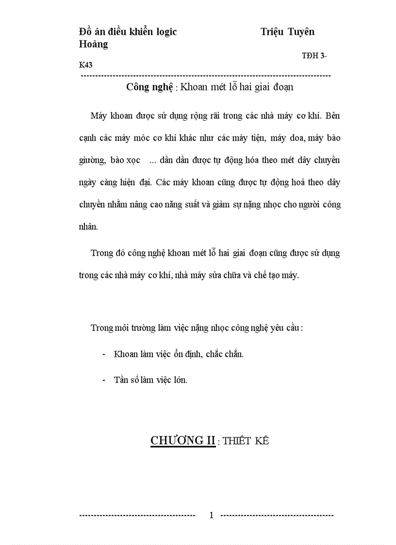 image for page Thiết kế hệ thống điều khiển máy khoan