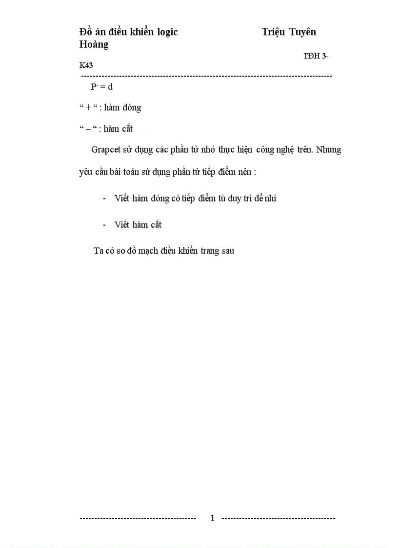 image for page Thiết kế hệ thống điều khiển máy khoan