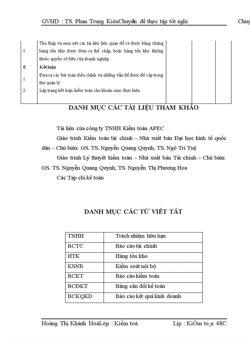 image for page Kiểm toán chu trình hàng tồn kho trong qui trình kiểm toán BCTC do công ty TNHH Kiểm toán APEC thực hiện 1