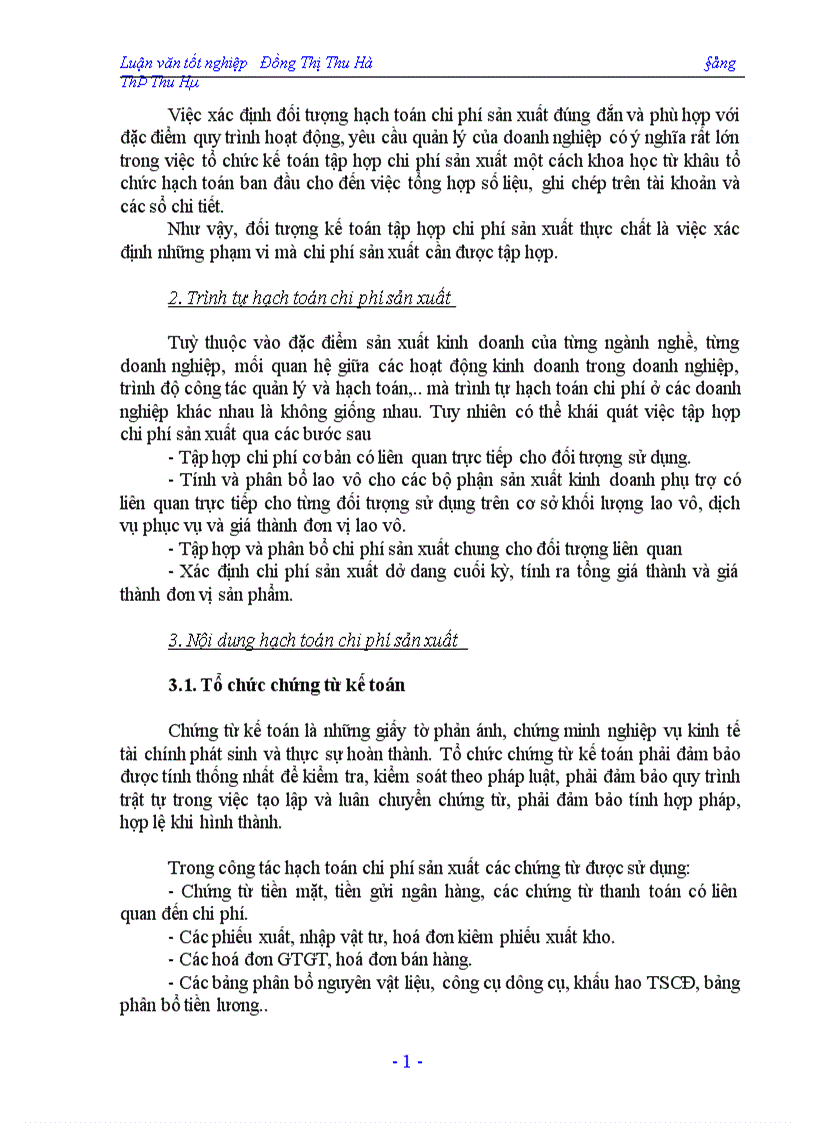 image for page Hạch toán chi phí sản xuất và tính giá thành sản phẩm tại công ty In Nông nghiệp và Công nghiệp thực phẩm 1