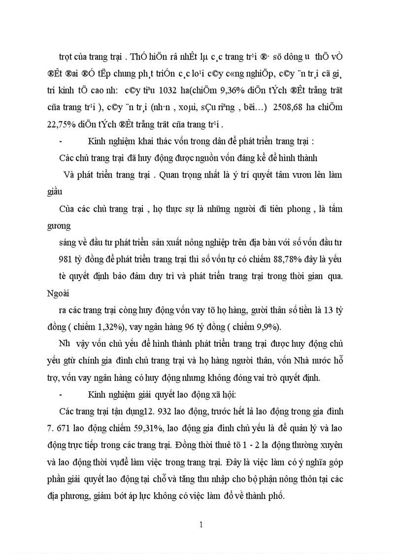 image for page Phát triển kinh tế trang trại các huyện miền núi của tỉnh Đông Nai Lấy ví dụ ở huyện Vĩnh Cửu