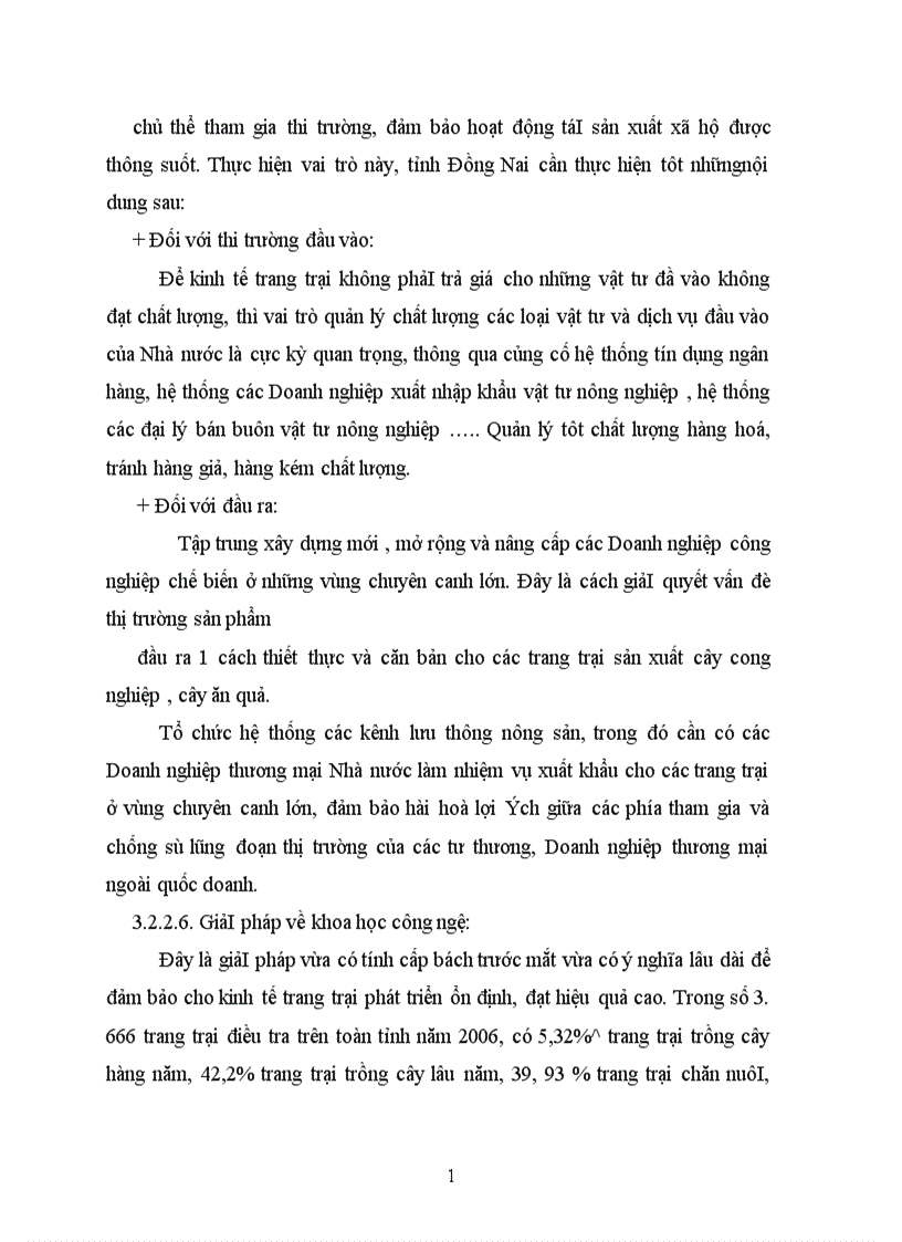image for page Phát triển kinh tế trang trại các huyện miền núi của tỉnh Đông Nai Lấy ví dụ ở huyện Vĩnh Cửu