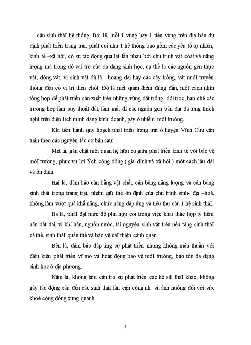image for page Phát triển kinh tế trang trại các huyện miền núi của tỉnh Đông Nai Lấy ví dụ ở huyện Vĩnh Cửu