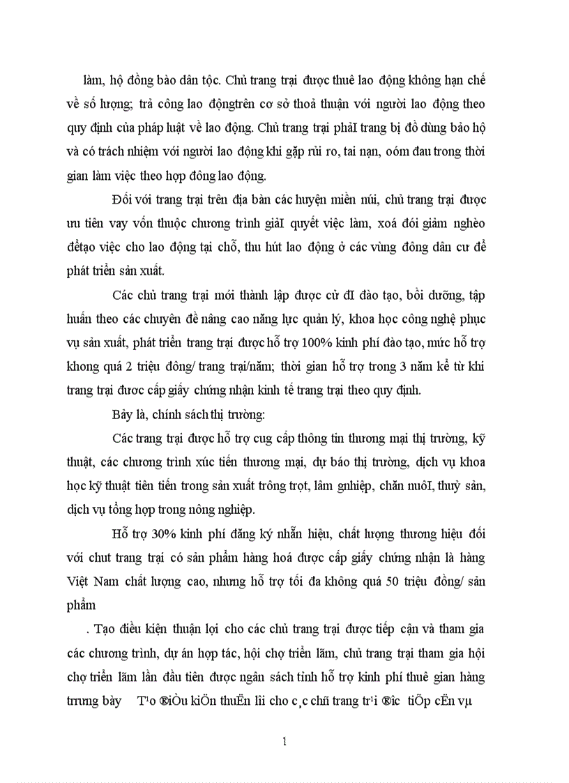 image for page Phát triển kinh tế trang trại các huyện miền núi của tỉnh Đông Nai Lấy ví dụ ở huyện Vĩnh Cửu