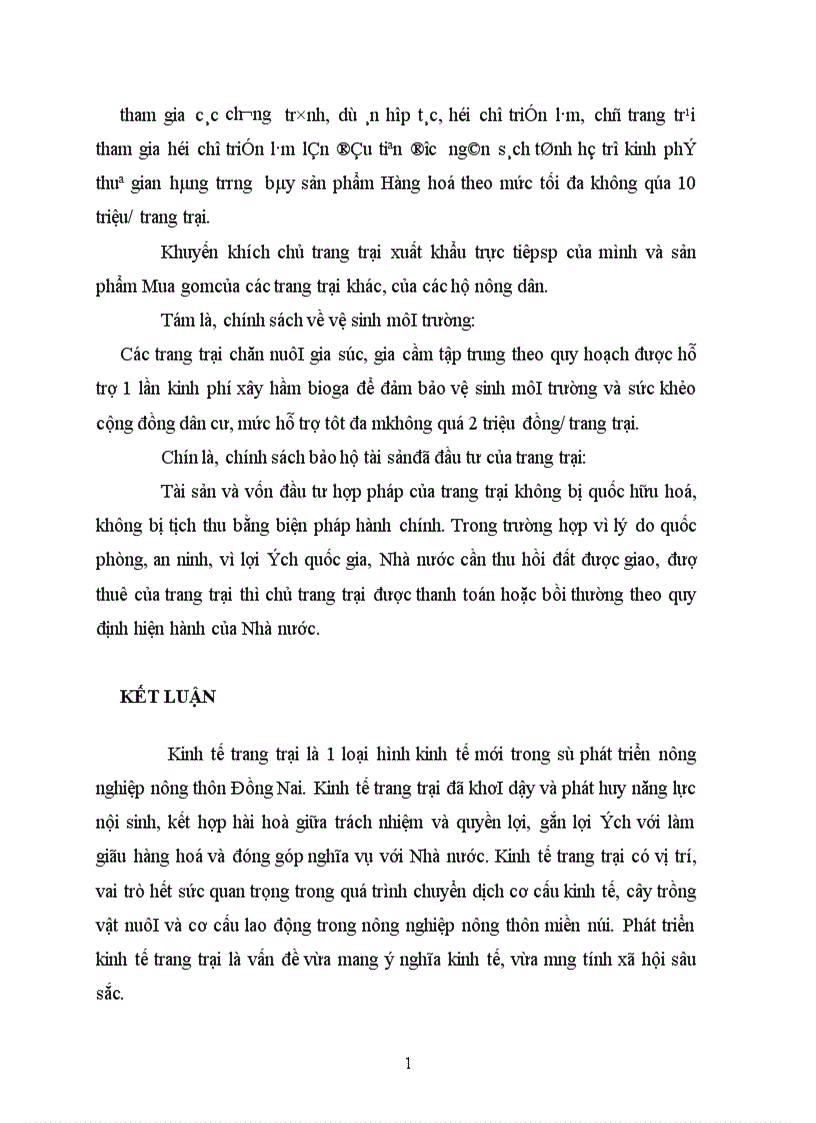 image for page Phát triển kinh tế trang trại các huyện miền núi của tỉnh Đông Nai Lấy ví dụ ở huyện Vĩnh Cửu