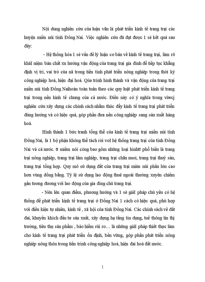 image for page Phát triển kinh tế trang trại các huyện miền núi của tỉnh Đông Nai Lấy ví dụ ở huyện Vĩnh Cửu