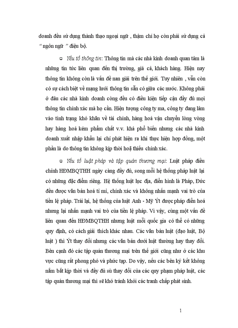 image for page Giải quyết tranh chấp phát sinh từ hợp đồng mua bán quốc tế hàng hoá với thương nhân Hoa Kỳ 1