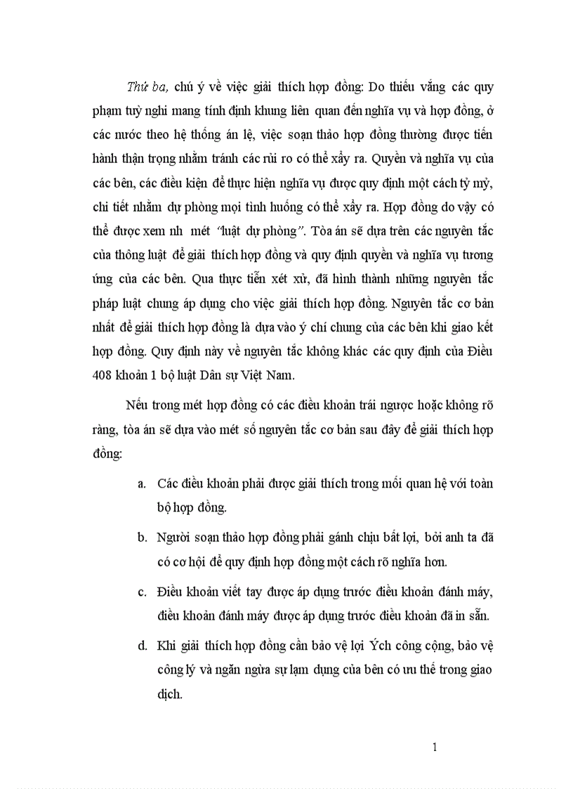 image for page Giải quyết tranh chấp phát sinh từ hợp đồng mua bán quốc tế hàng hoá với thương nhân Hoa Kỳ 1