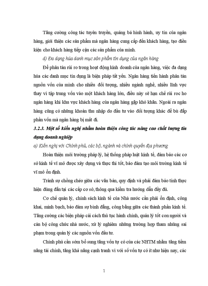 image for page Giải pháp nâng cao chất lượng tín dụng tại chi nhánh NHCT Ba Đình 1