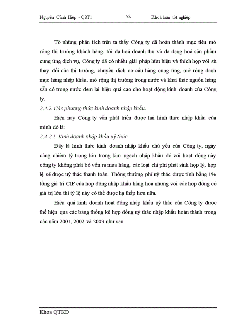 image for page Một số giải pháp nhằm nâng cao hiệu quả kinh doanh trong hoạt động nhập khẩu tại Công ty Vật tư kỹ thuật Ngân hàng 1