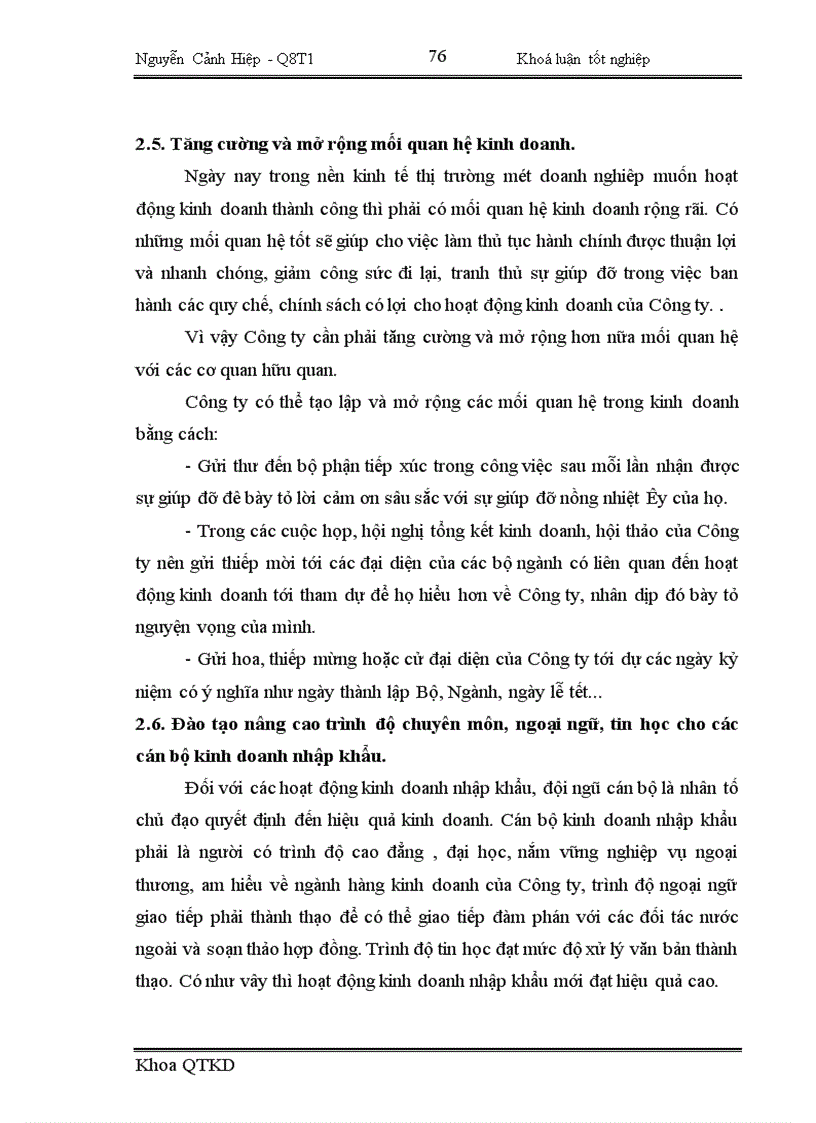 image for page Một số giải pháp nhằm nâng cao hiệu quả kinh doanh trong hoạt động nhập khẩu tại Công ty Vật tư kỹ thuật Ngân hàng 1