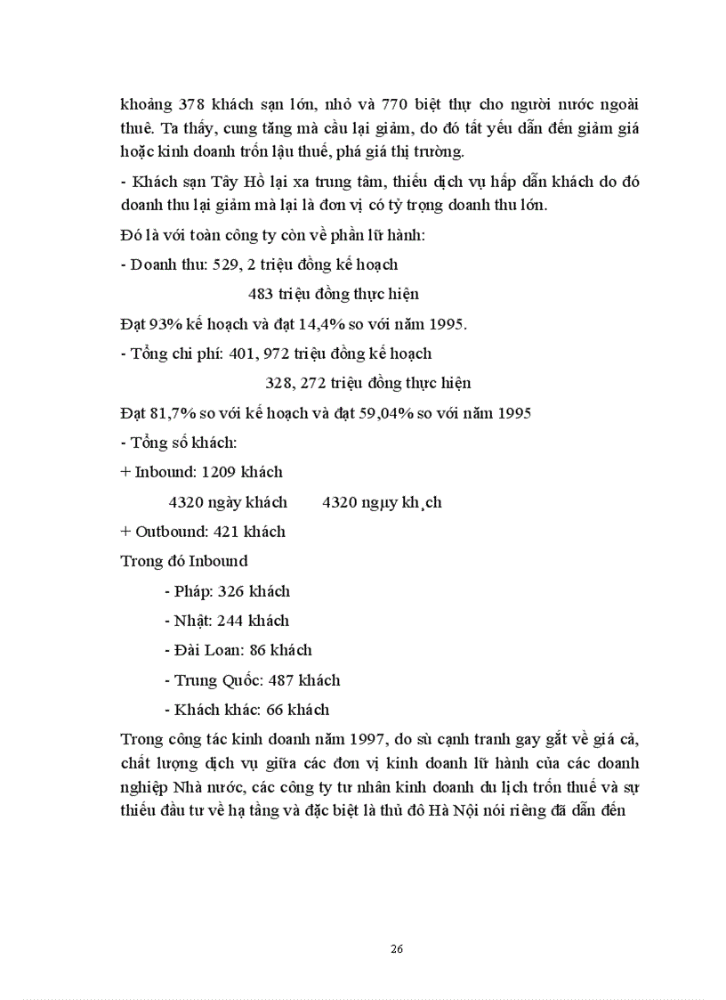 image for page Giá chính sách giá trong kinh doanh lữ hành của công ty Du lịch dịch vụ Tây Hồ thực trạng và giải pháp thu hút khách 1