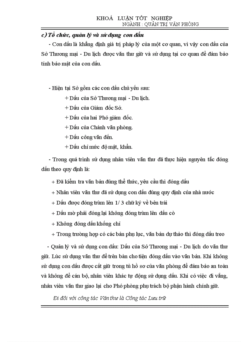 image for page Tiếp tục hoàn thiện công tác Văn phòng tại Sở Thương mại Du lịch tỉnh Phú Thọ 1