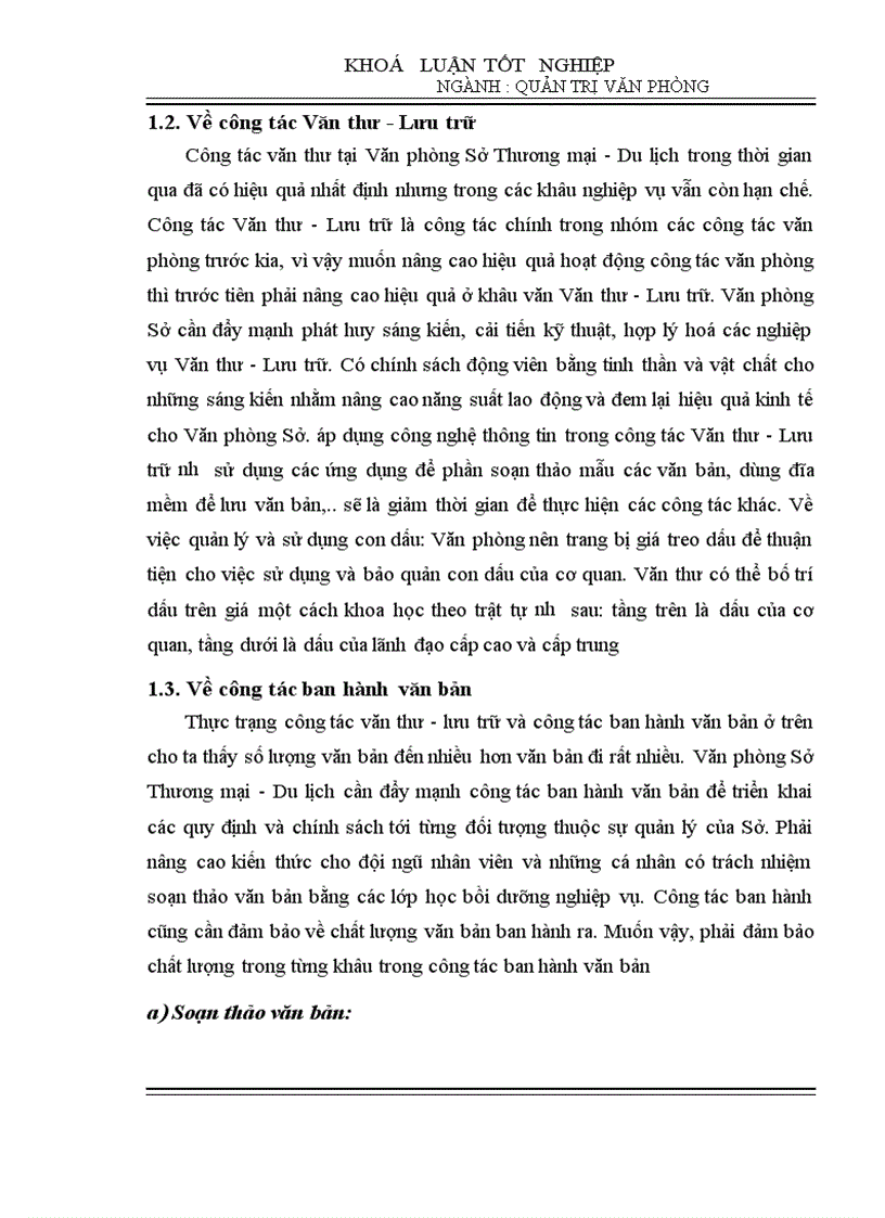 image for page Tiếp tục hoàn thiện công tác Văn phòng tại Sở Thương mại Du lịch tỉnh Phú Thọ 1