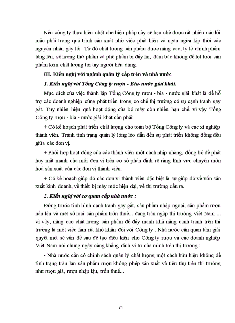 image for page Một số biện pháp nhằm nâng cao chất lượng sản phẩm ở Công ty rượu Hà Nội 1