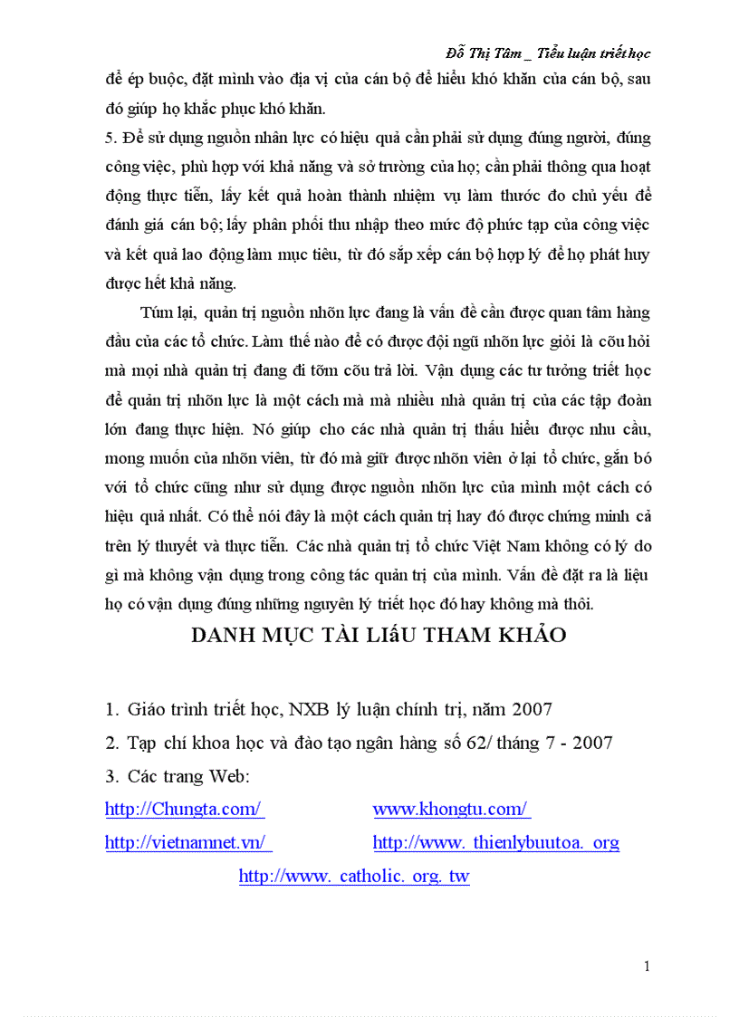 image for page Vận dụng các tư tưởng triết học Nho Giáo trong quản trị nguồn nhân lực của tổ chức