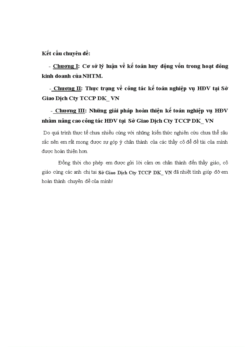 image for page Kế toán nghiệp vụ huy động vốn và giải pháp nhằm nâng cao hiệu quả của nghiệp vụ này 1