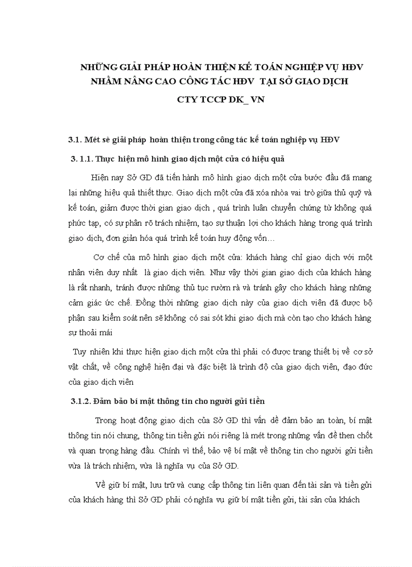 image for page Kế toán nghiệp vụ huy động vốn và giải pháp nhằm nâng cao hiệu quả của nghiệp vụ này 1