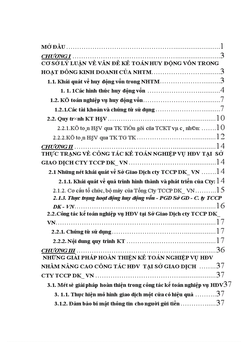 image for page Kế toán nghiệp vụ huy động vốn và giải pháp nhằm nâng cao hiệu quả của nghiệp vụ này 1
