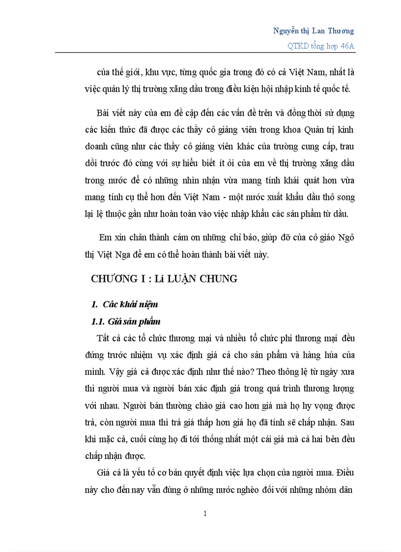 image for page Quản lý giá của mặt hàng xăng dầu trong điều kiện hội nhập kinh tế quốc tế 1