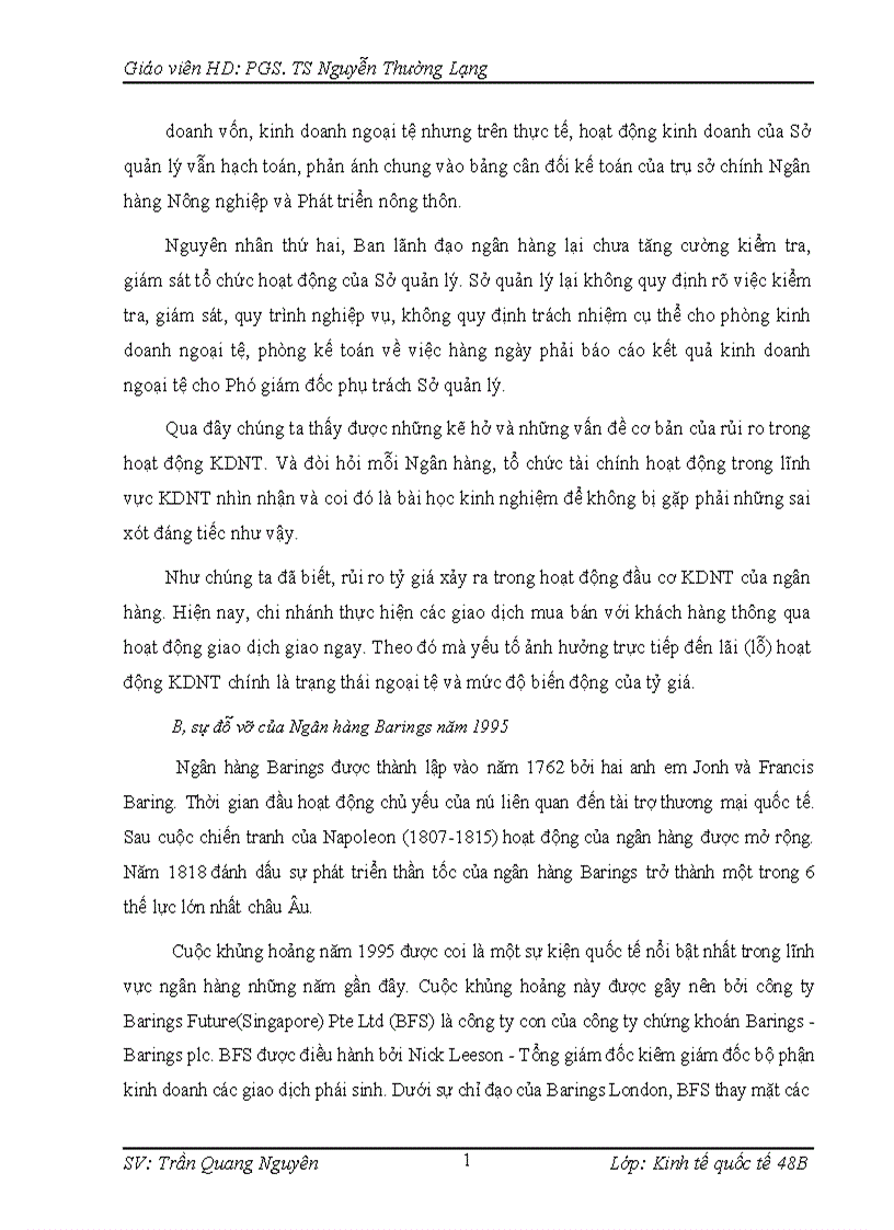 image for page Quản lý rủi ro tỷ giá VPBank chi nhánh Đông Anh 1