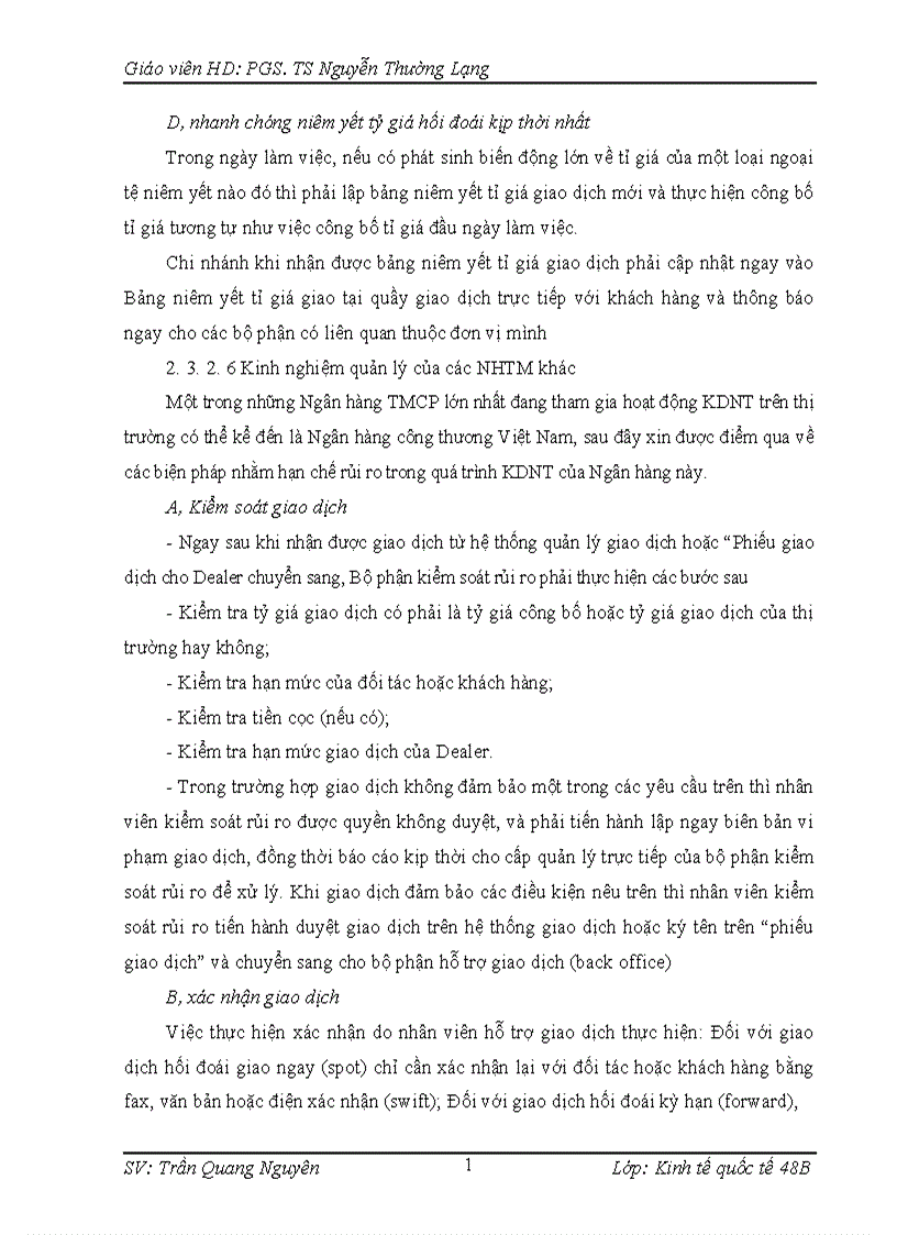 image for page Quản lý rủi ro tỷ giá VPBank chi nhánh Đông Anh 1