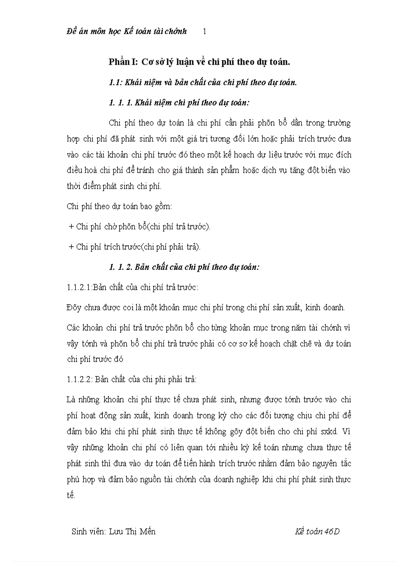 image for page Hoàn thiện chế độ kế toán hiện hành về chi phí theo dự toán 1