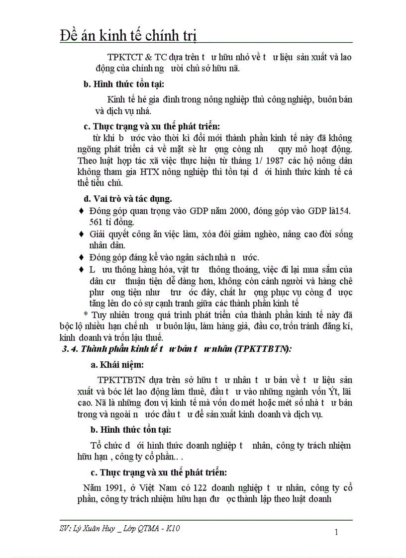 image for page Cơ cấu kinh tế nhiều thành phần trong thời kì quá độ lên chủ nghĩa xã hội ở Việt Nam