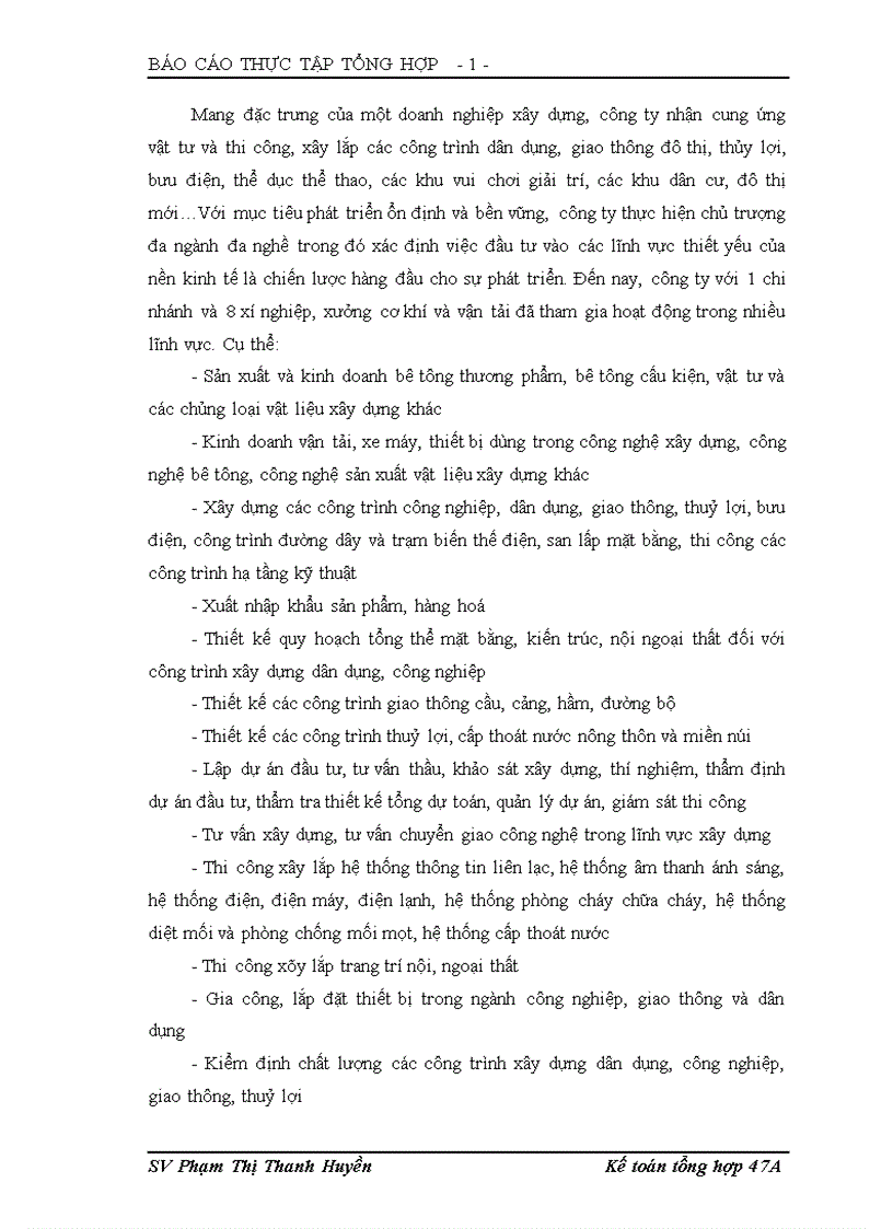 image for page Đặc điểm tổ chức công tác kế toán tại công ty cổ phần Kinh doanh vật tư và xây dựng