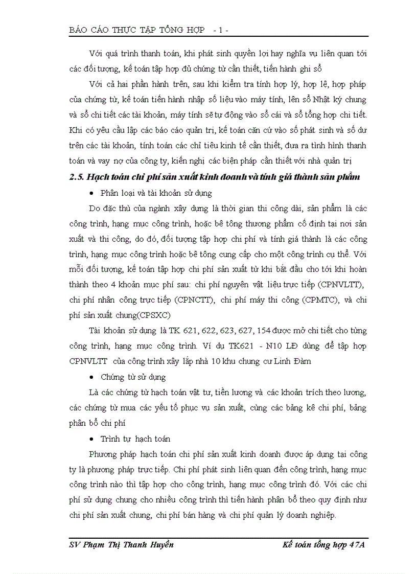 image for page Đặc điểm tổ chức công tác kế toán tại công ty cổ phần Kinh doanh vật tư và xây dựng