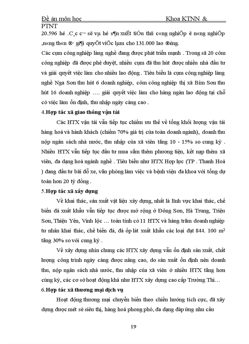 image for page Một số vấn đề đổi mới hoạt động của hợp tác xã ở Thanh Hoá 1