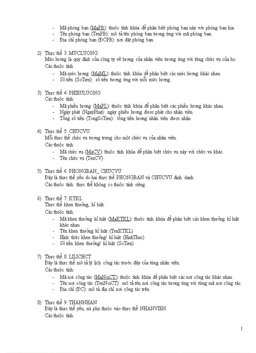 image for page Phân tích thiết kế hệ thống quản lý nhân sự tiền lương cho công ty sun rice 1