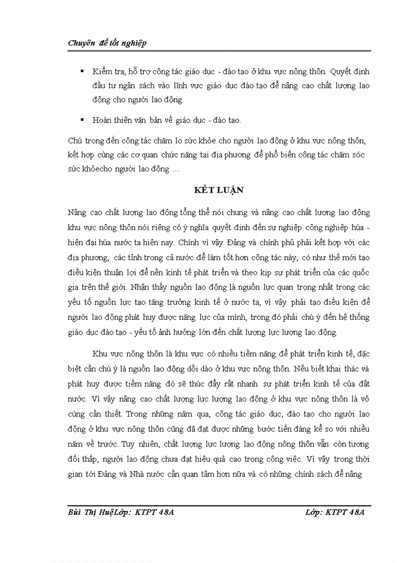 image for page Chất lượng lực lượng lao động nông thôn thực trạng và giải pháp