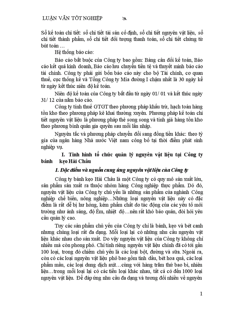 image for page Công tác kế toán nguyên vật liệu tại công ty bánh kẹo Hải Châu