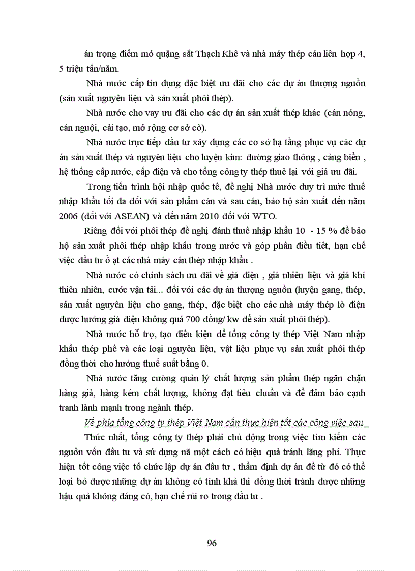 image for page Đầu tư nâng cao khả năng cạnh tranh của Tổng công ty thép Việt Nam 1