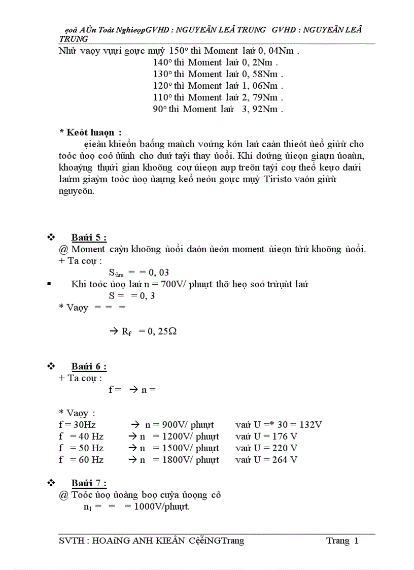 image for page Biên soạn bộ bài tập cho bộ môn Cơ sở truyền động điện bậc Cao đẳng