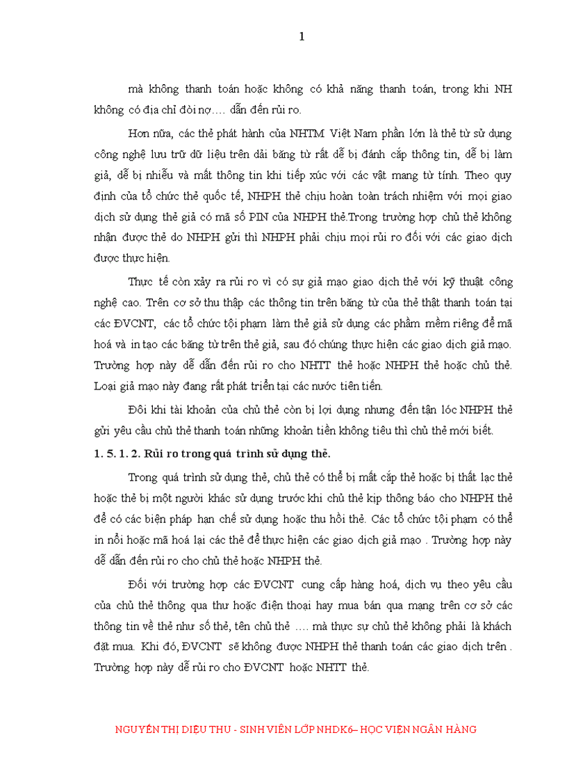 image for page Một số giải pháp nhằm hoàn thiện và phát triển dịch vụ thanh toán thẻ ngân hàng tại Chi nhánh Agribank 24 Láng Hạ Hà Nội 1