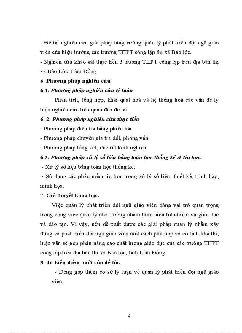 image for page Giải pháp tăng cường quản lý phát triển đội ngũ giáo viên trường trung học phổ thông thị xã Bảo Lộc tỉnh Lâm Đồng 1