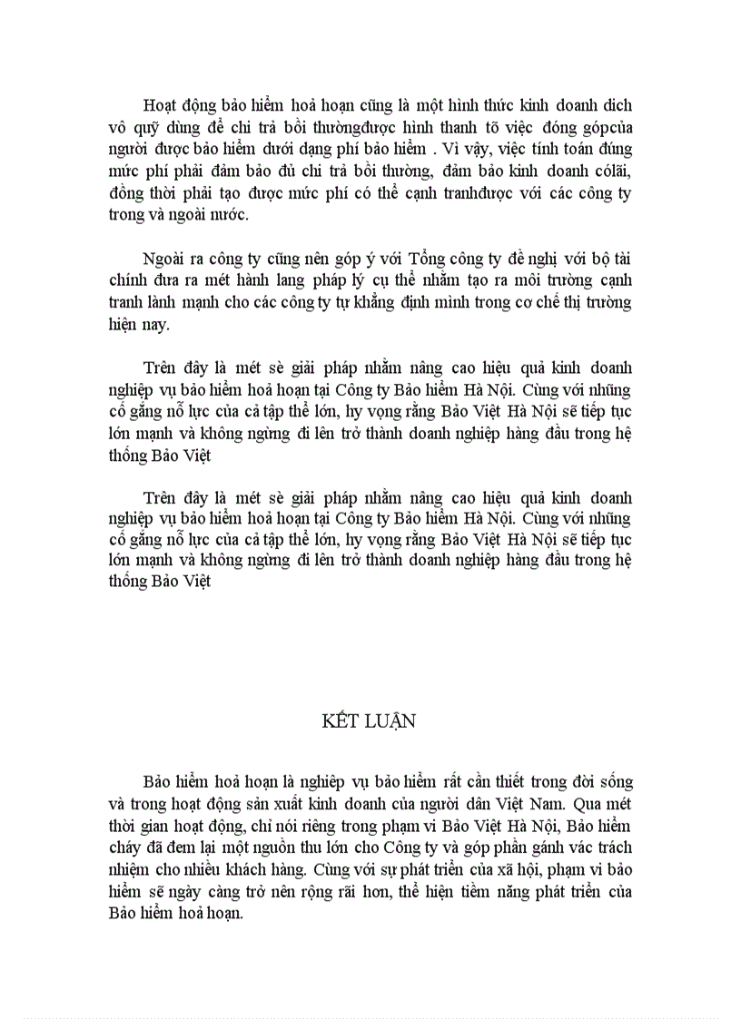 image for page Một số giải pháp nhằm nâng cao hiệu quả kinh doanh nghiệp vụ bảo hiểm hoả hoạn tại công ty bảo hiểm Hà nội để nghiên cứu 1