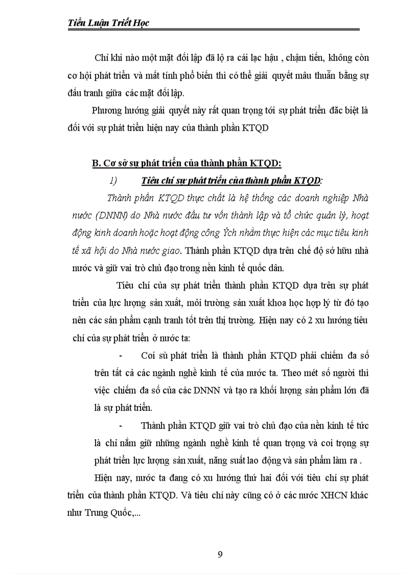 image for page Sự hình thành và phát triển của thành phần Kinh Tế Quốc Doanh dưới cách nhìn của phép mâu thuẫn biện chứng ở nước ta 1