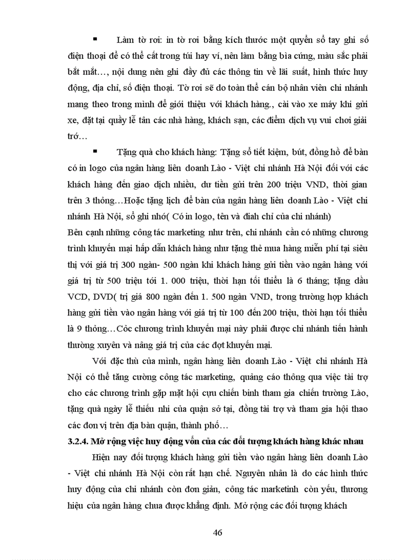 image for page Giải pháp tăng cường huy động vốn tại Ngân hàng Liên doanh Lào Việt chi nhánh Hà Nội 1