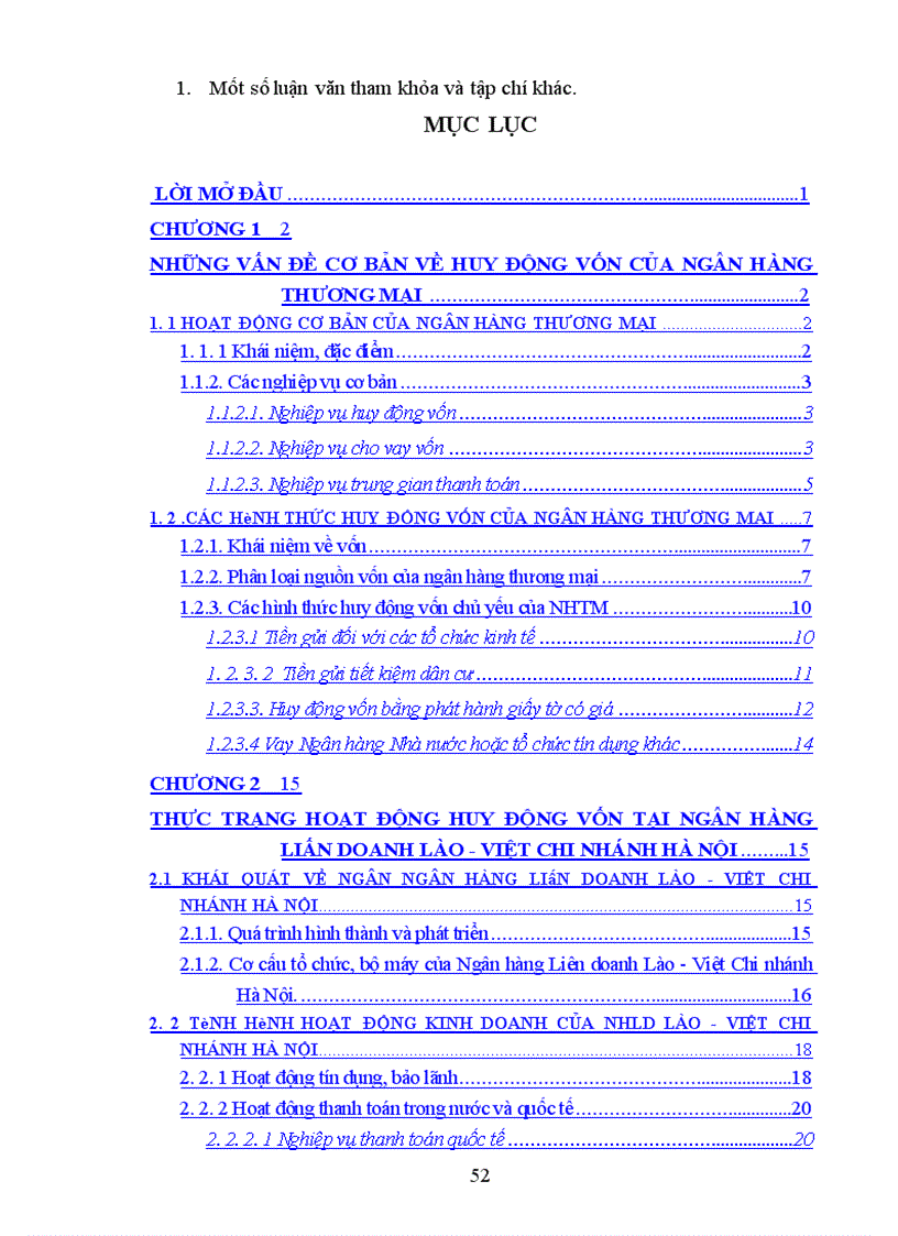 image for page Giải pháp tăng cường huy động vốn tại Ngân hàng Liên doanh Lào Việt chi nhánh Hà Nội 1