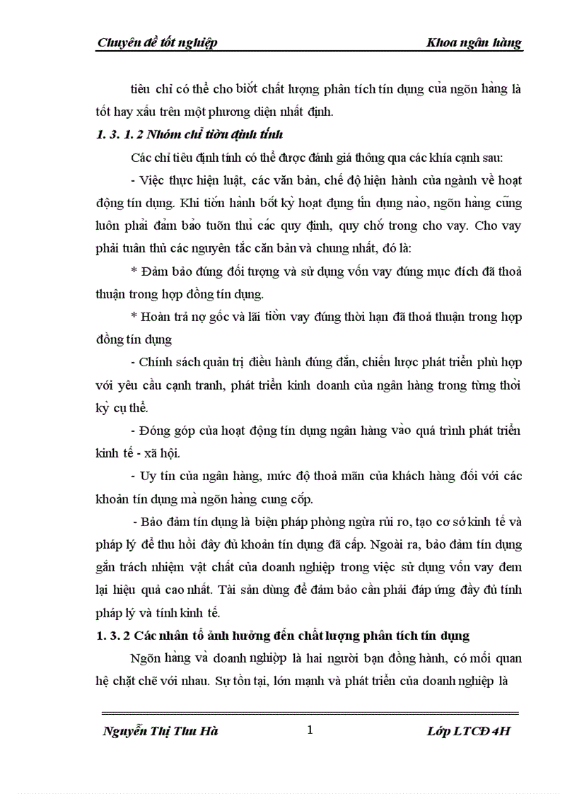 image for page Giải pháp nâng cao chất lượng phân tích tín dụng đối với DNNVV tại NHNo và PTNT Thị xã Phú Thọ 1